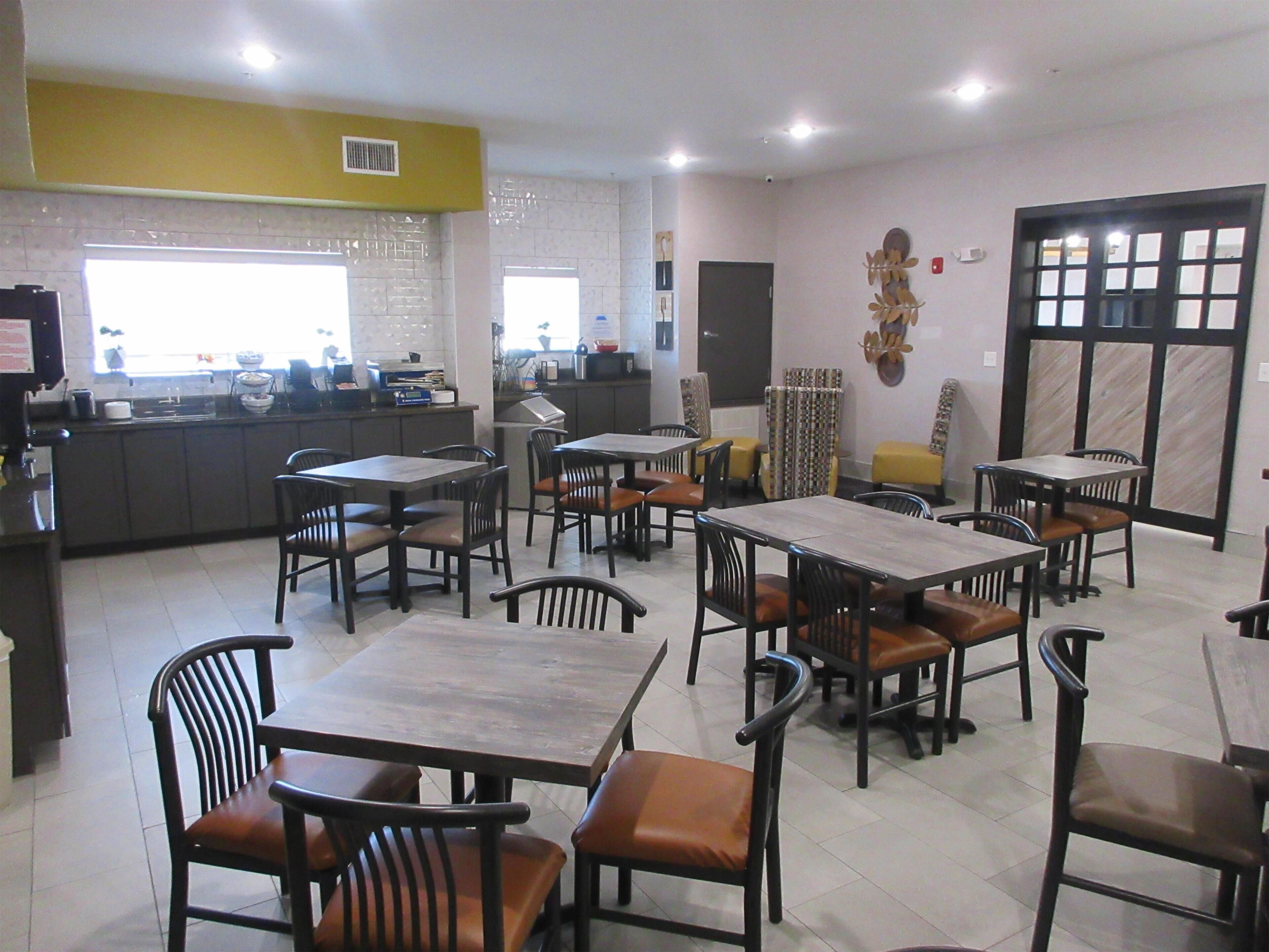 Desayuno de autoservicio incluido todos los días 