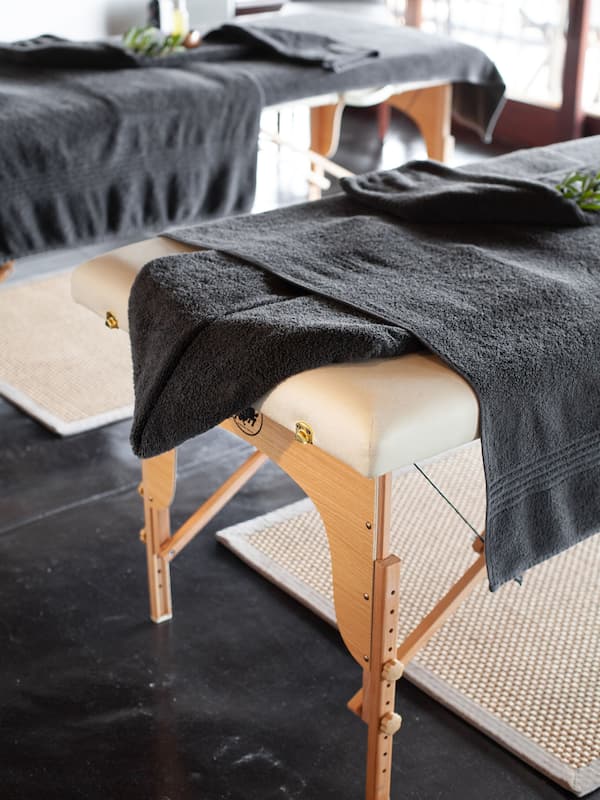 Couples treatment room(s), hot tub, hot stone massages, Swedish massages