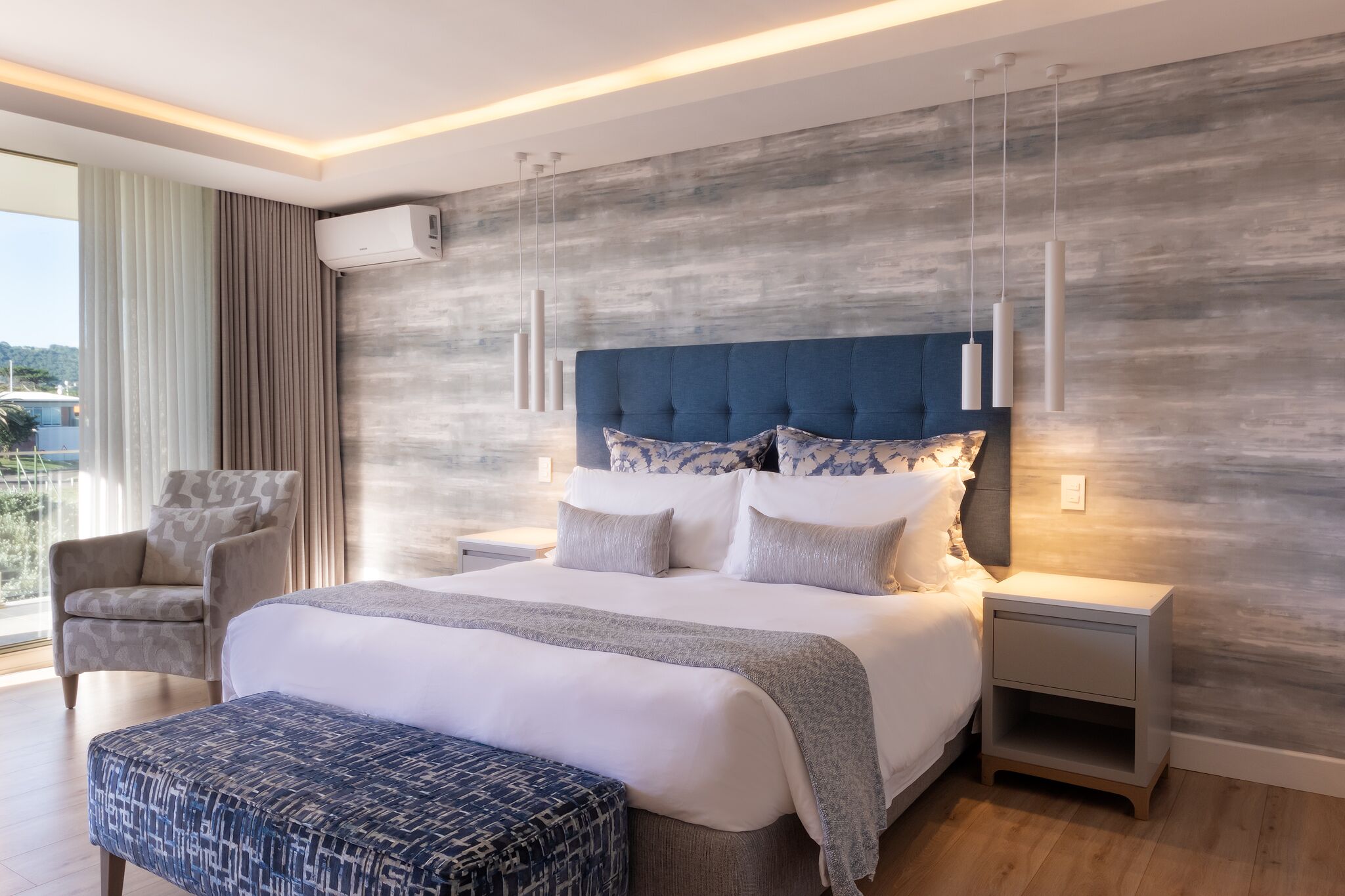 non-sea facing suite | premium bedding, minibar, in-room safe, individually decorated