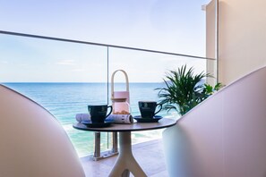 Penthouse, Patio, Ocean View | Balcony view - Views Boutique Hotel & Spa (Wilderness)