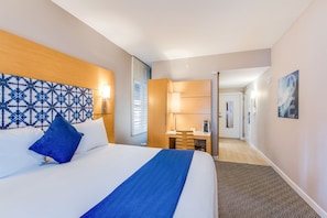 Chambre Deluxe, 1 très grand lit, accessible aux personnes à mobilité réduite