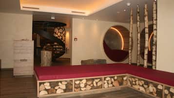 Couples treatment rooms, Turkish bath, body treatments, body wraps