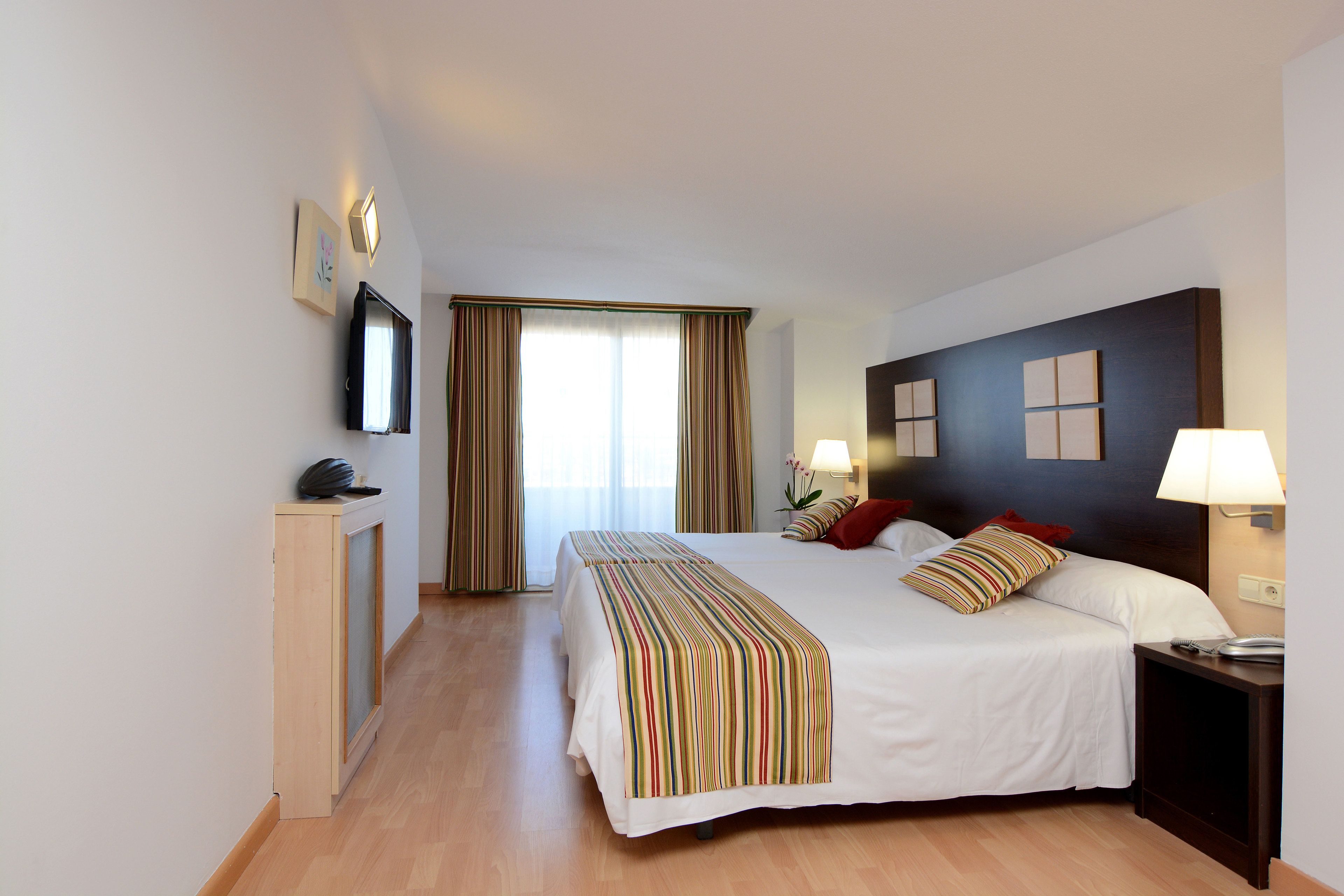 Egyptian cotton sheets, memory foam beds, minibar, in-room safe