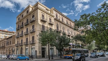 Fassade der Unterkunft