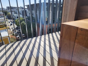 Exclusive Apartment, 2 Bedroom, Private parking, City Views(11 Dixon Street, Apt405 2night min stay) | Terrace/patio