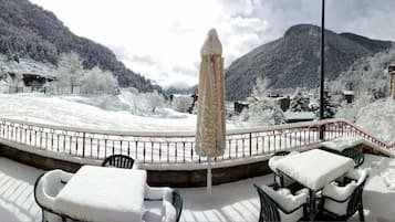 Vue sur les montagnes