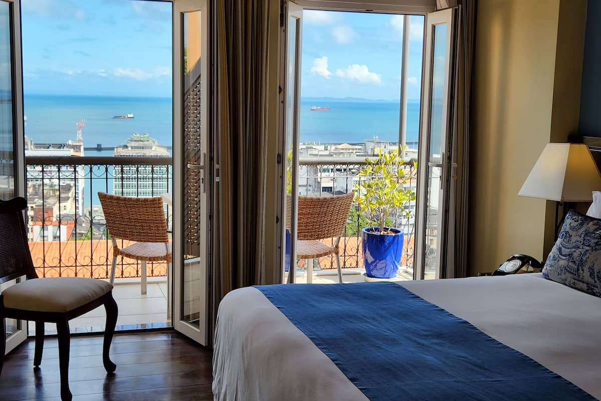 deluxe superking bay view & terrace | terrace/patio