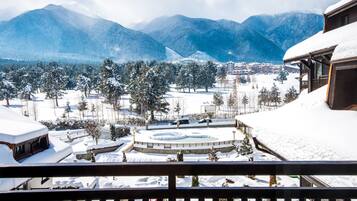 Udsigt fra overnatningsstedet