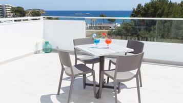 Standard Apartment, 2 Bedrooms, Terrace | Balcony view