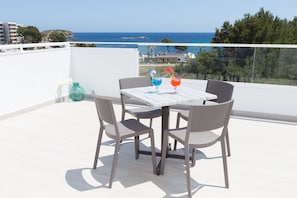 Standard Apartment, 2 Bedrooms, Terrace | Balcony view