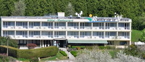 Overnatningsstedets facade