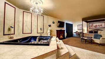 Studio Suite Mewah, 1 Tempat Tidur King | Jet tub