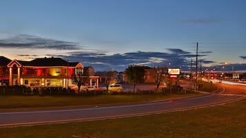Façana frontal de l'allotjament