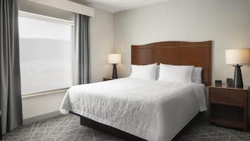 Hypo-allergenic bedding, in-room safe, blackout drapes, soundproofing