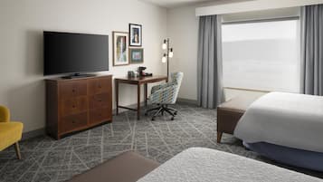 Room, 2 Queen Beds, Accessible, Bathtub | Hypo-allergenic bedding, in-room safe, blackout drapes, soundproofing