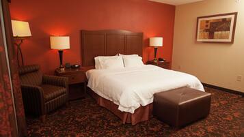 Room, 1 King Bed, Accessible, Non Smoking | Hypo-allergenic bedding, in-room safe, blackout drapes, soundproofing