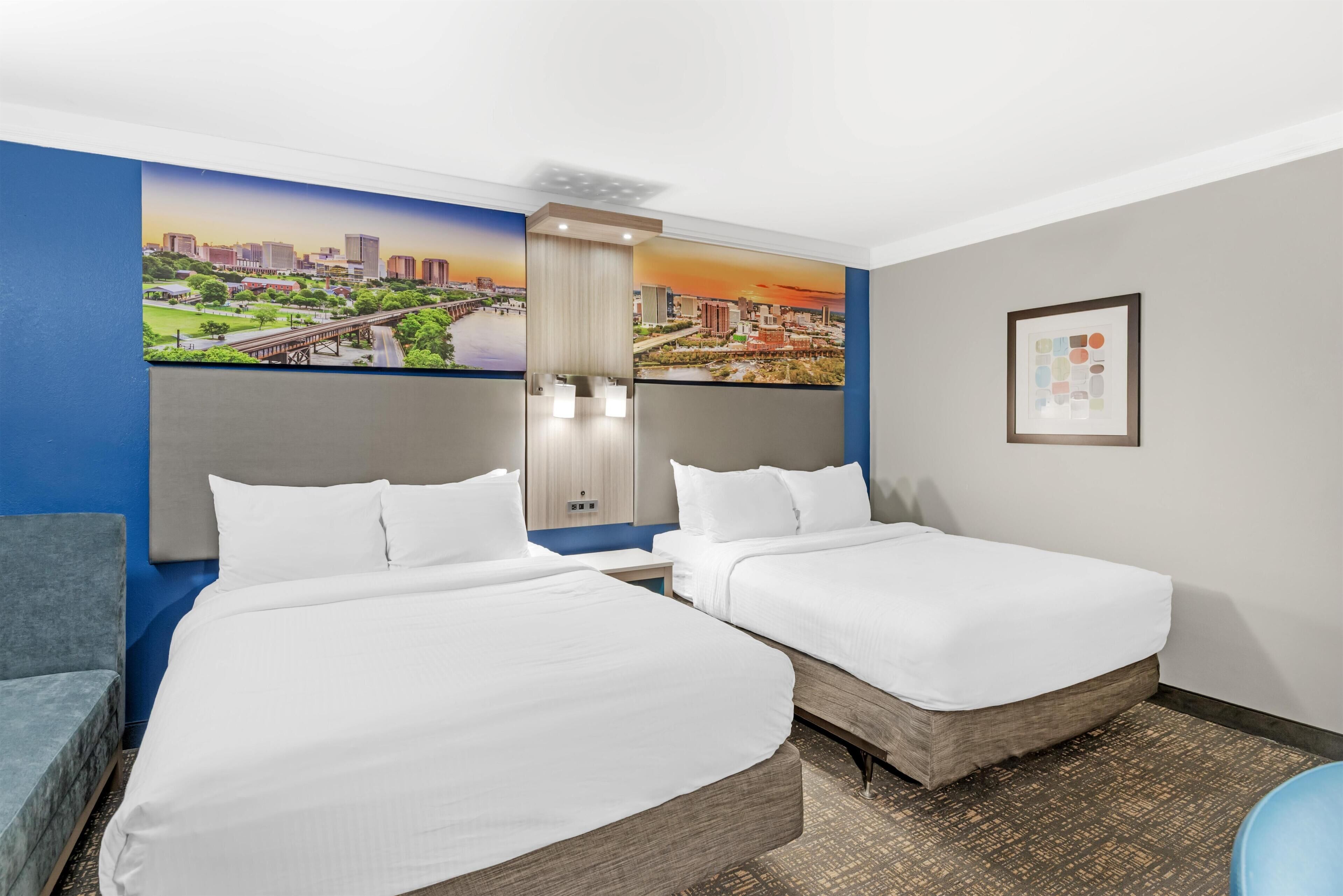 Standard Room, 2 Queen Beds, Accessible, Bathtub | Premium bedding, pillowtop beds, individually decorated