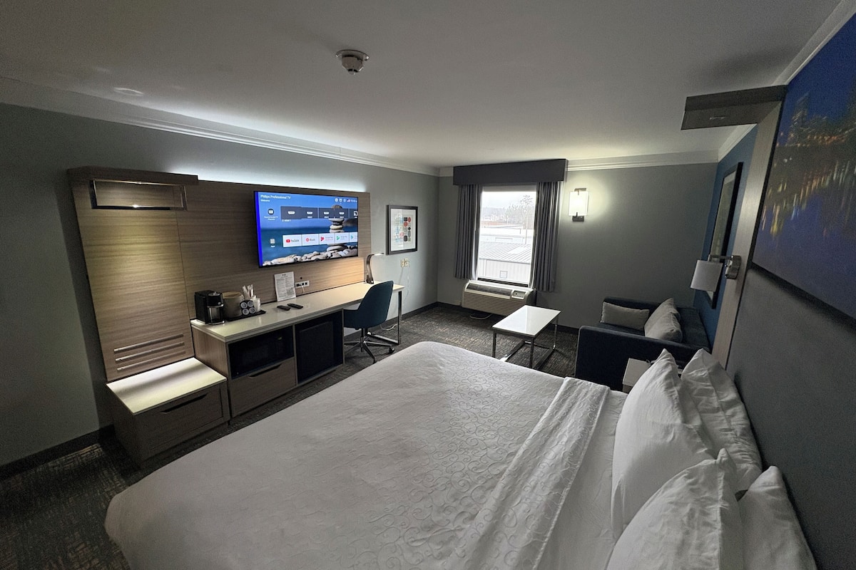 Standard Room, 1 King Bed, Non Smoking, Kitchen (with Sofabed) | Premium bedding, pillowtop beds, individually decorated
