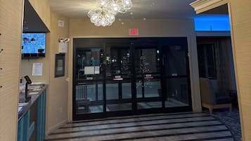 Interior entrance