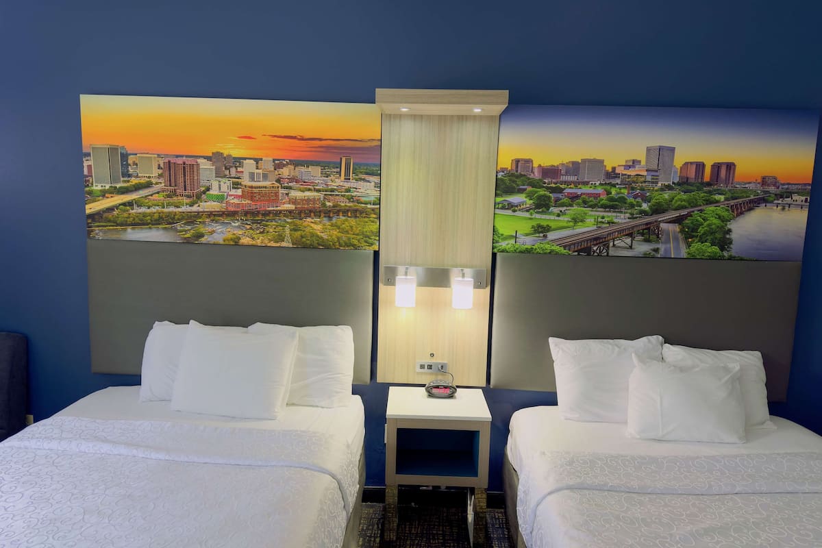Premium bedding, pillowtop beds, individually decorated