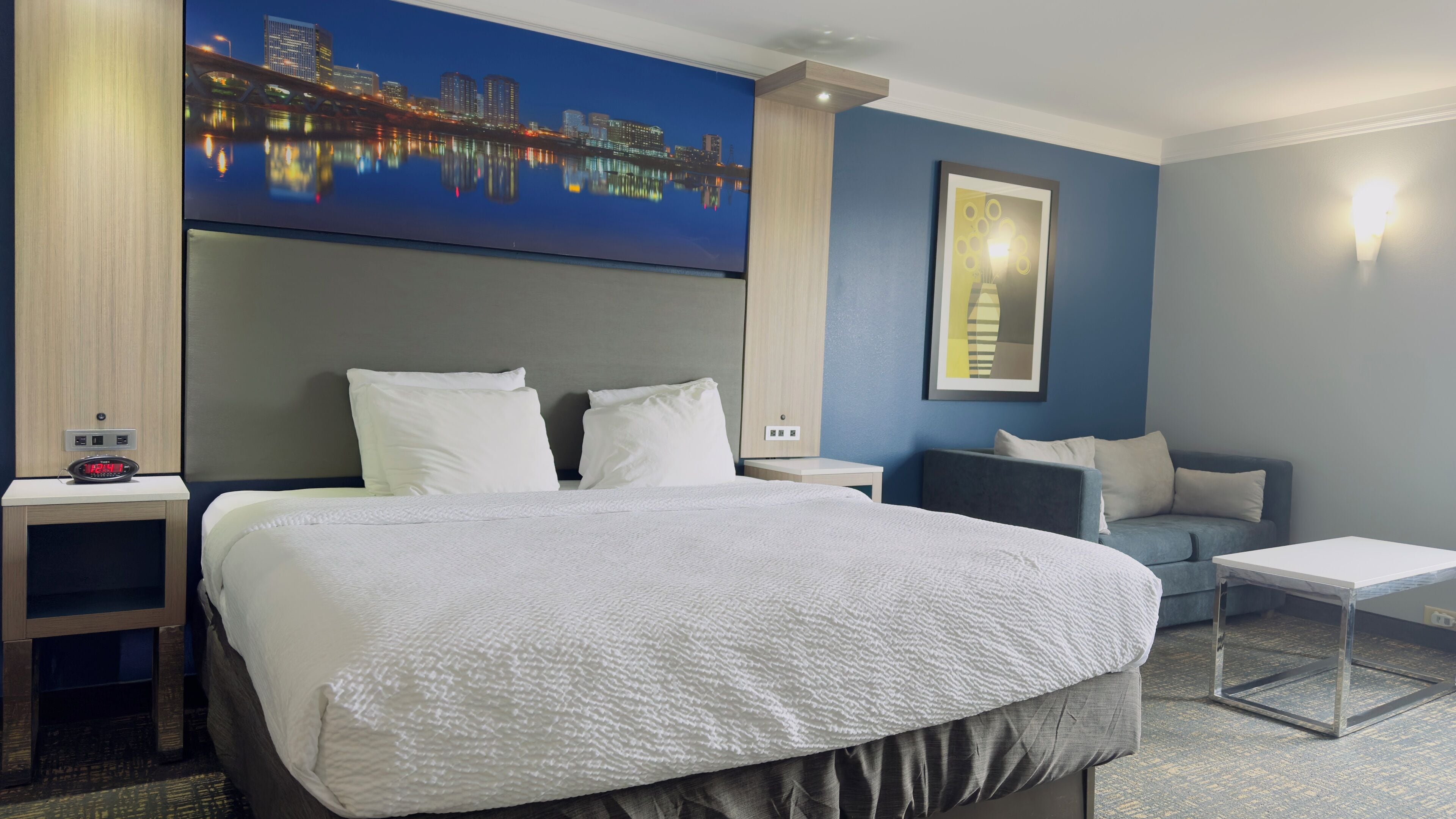 Ropa de cama de alta calidad y camas con pillow-top 