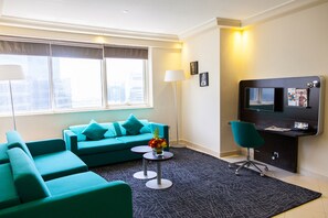 32-inch TV with satellite channels