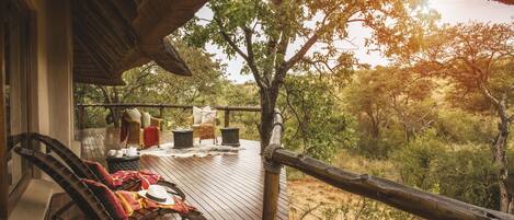 Luxury-Suite, 1 King-Bett | Ausblick vom Zimmer