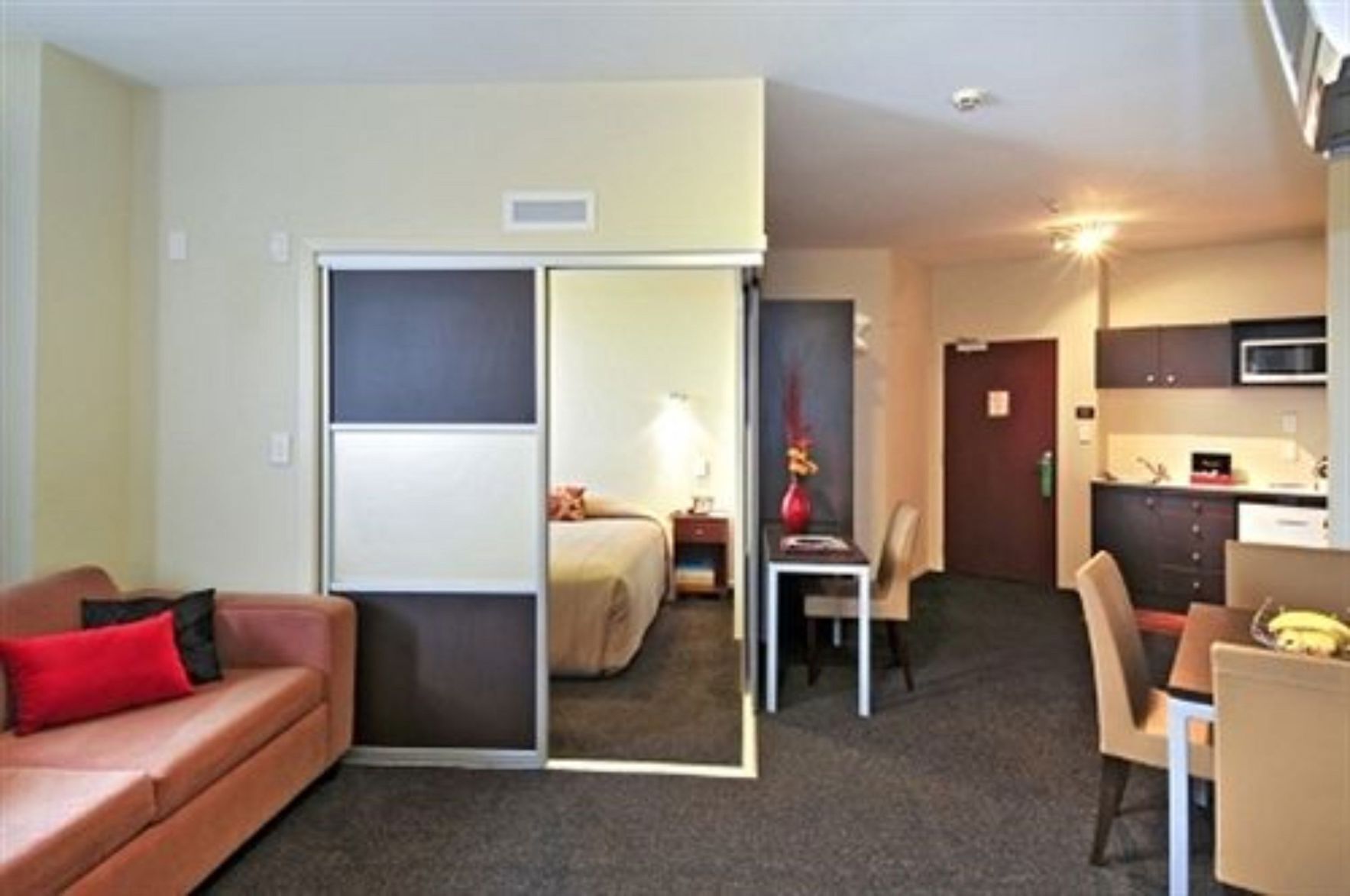 Living area | 26-inch LCD TV with digital channels, TV