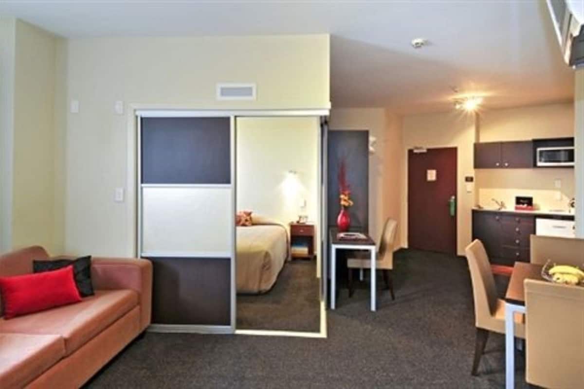 Living area | 26-inch LCD TV with digital channels, TV