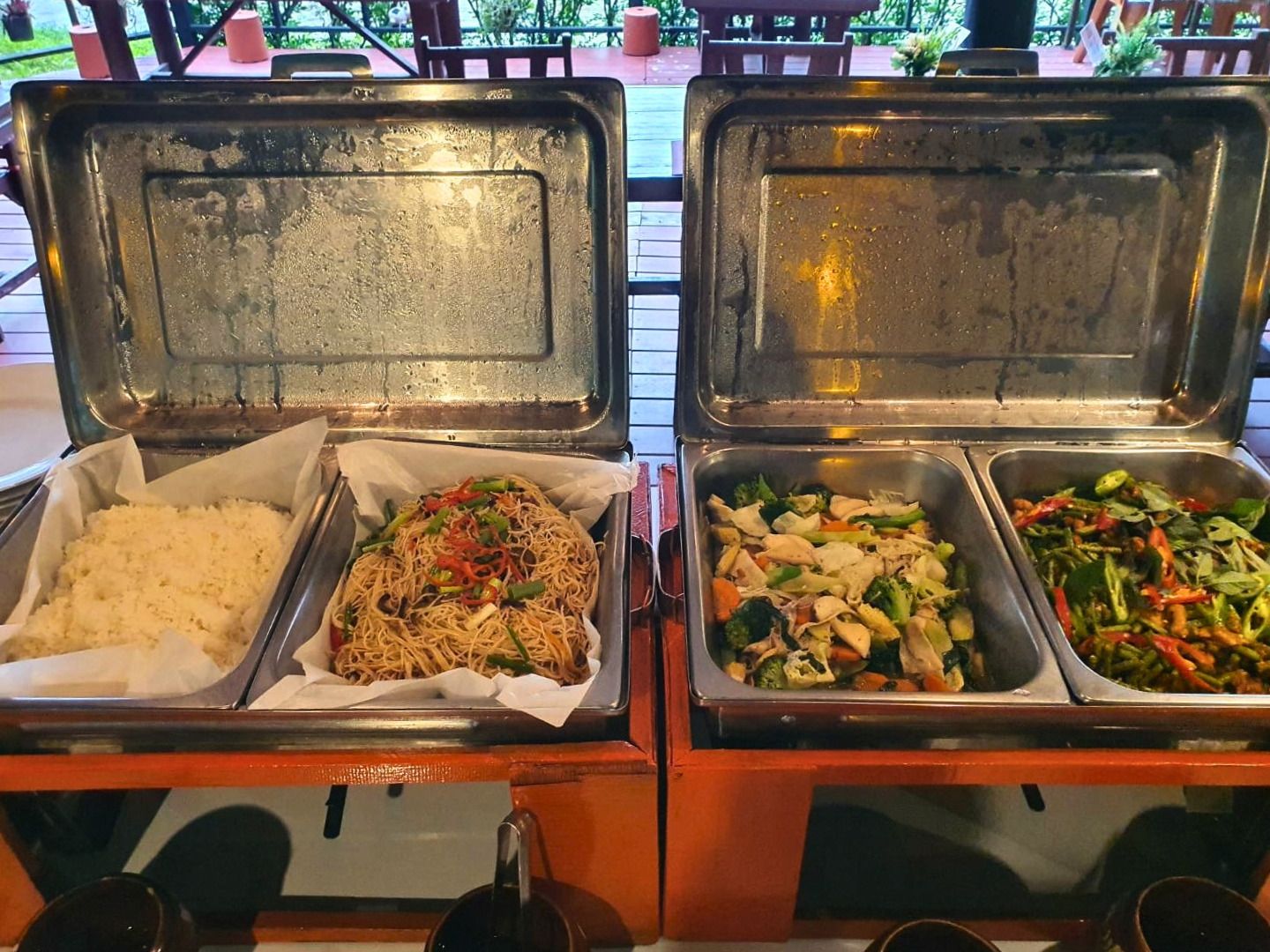 Breakfast buffet