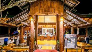 Façade de l’hébergement