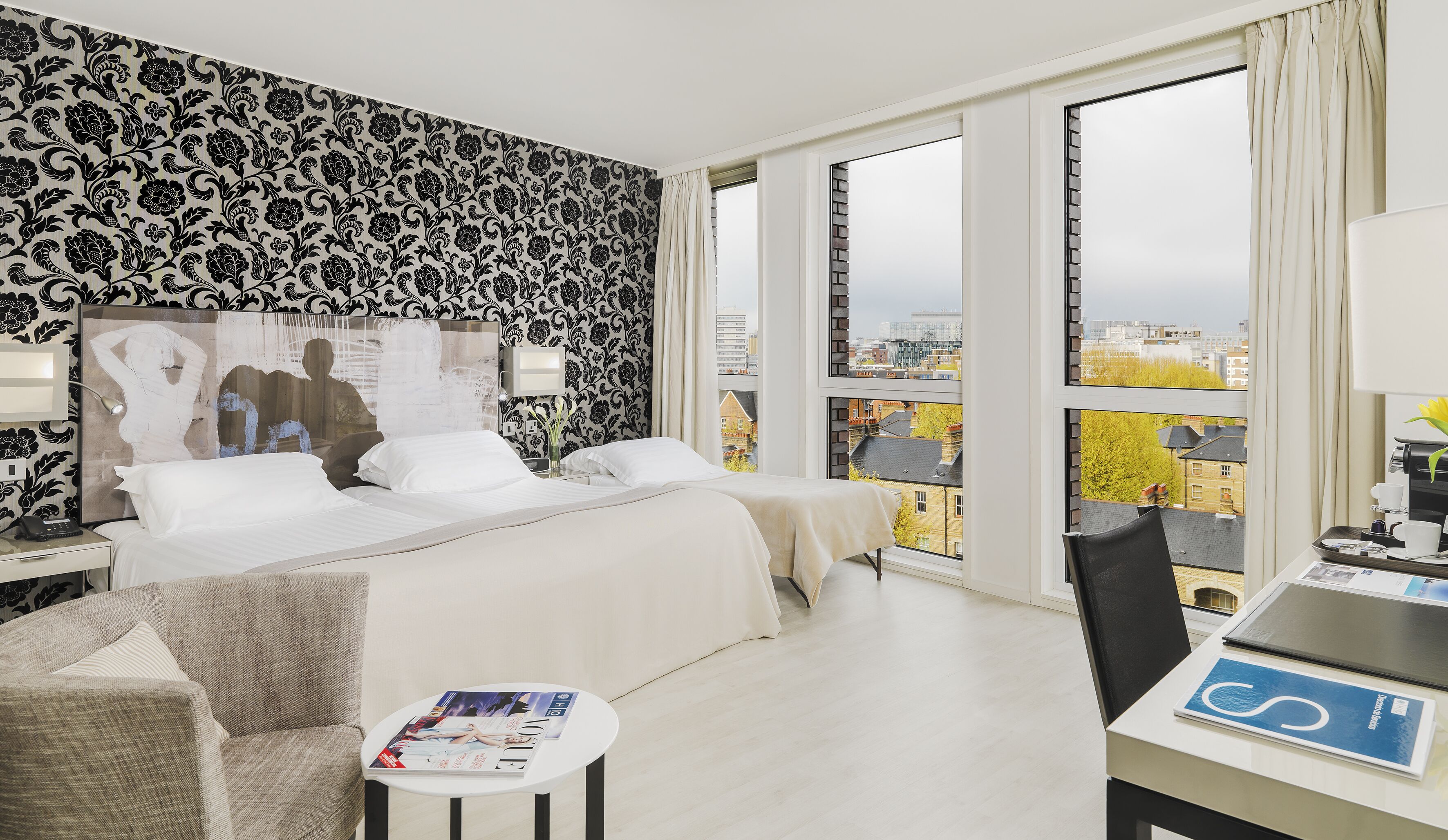 1 bedroom, hypo-allergenic bedding, down duvets, pillow-top beds