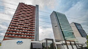 Voorkant van accommodatie