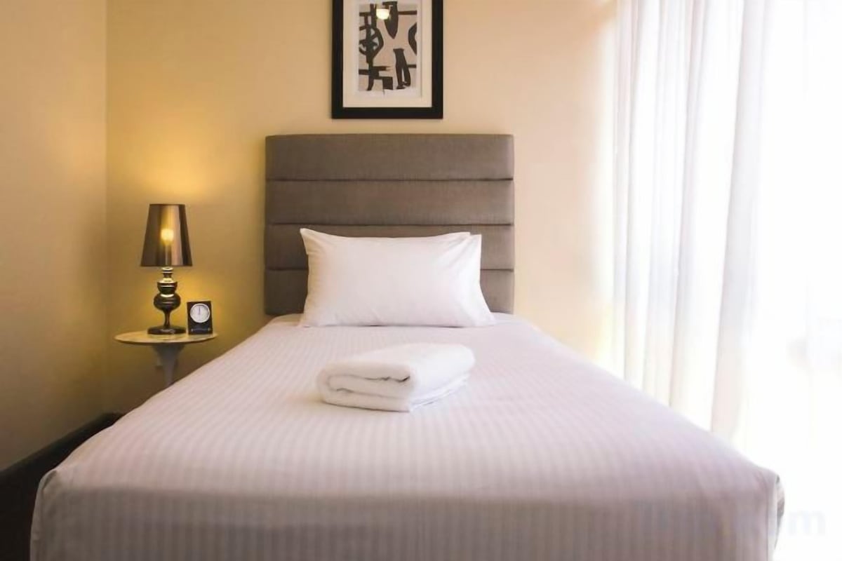 Premium bedding, pillow-top beds, iron/ironing board (on request)
