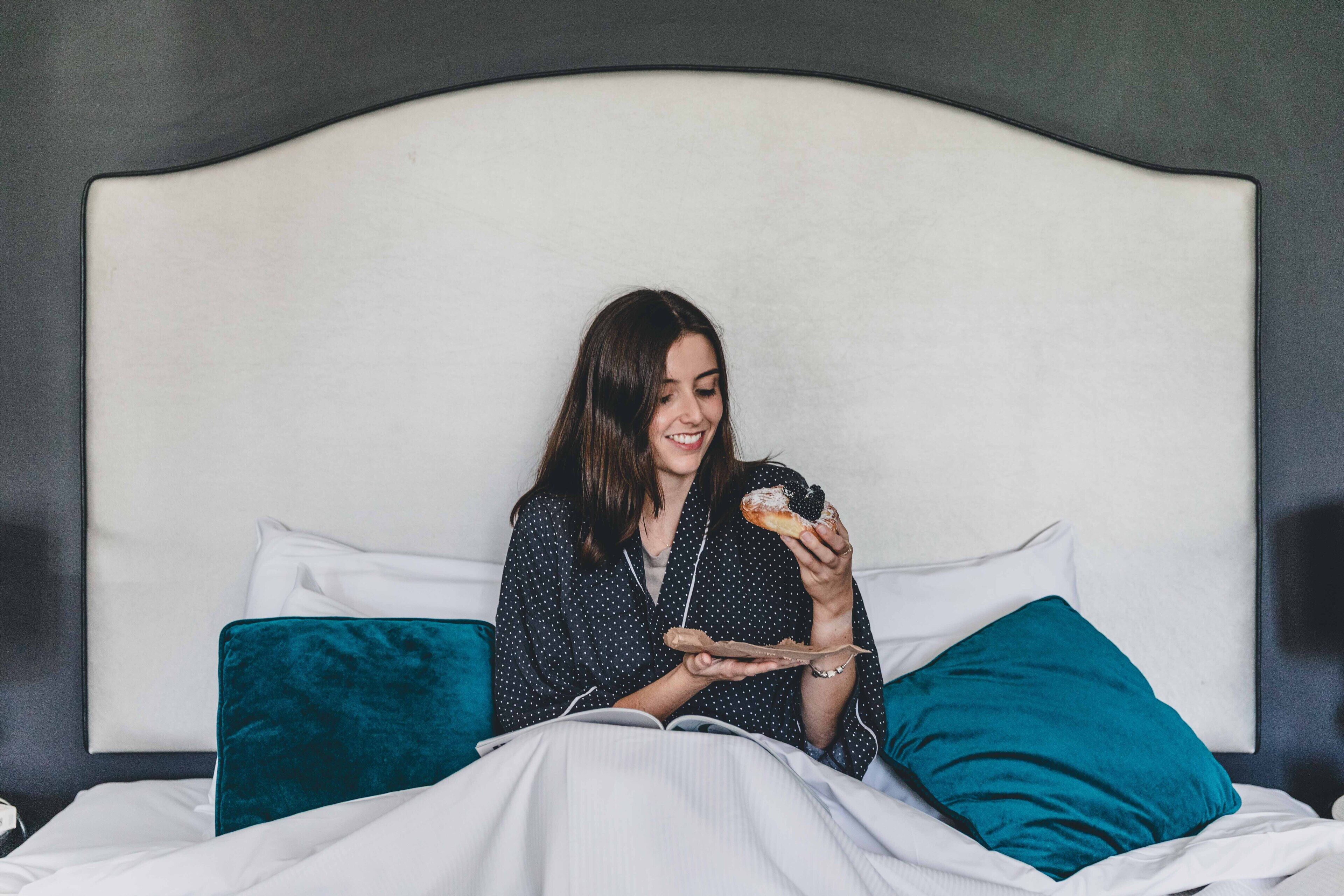 Twin/King Room | Premium bedding, desk, laptop workspace, blackout curtains