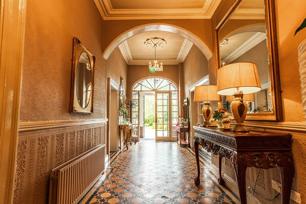 Entrada de la propiedad