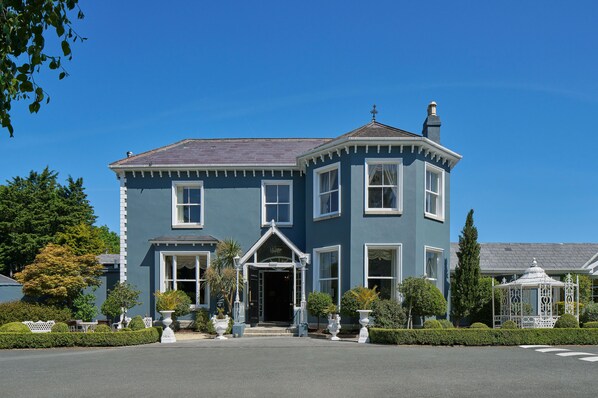 Majoituspaikan julkisivu