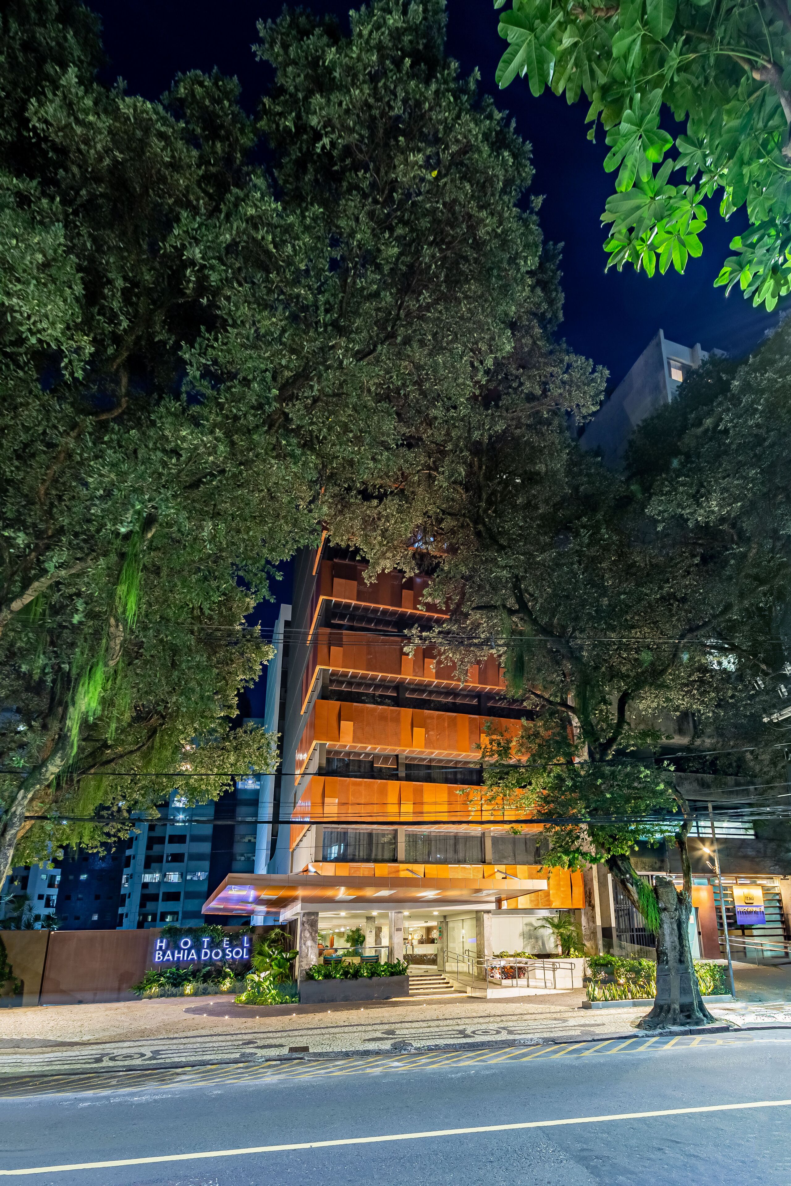 front of property – evening/night