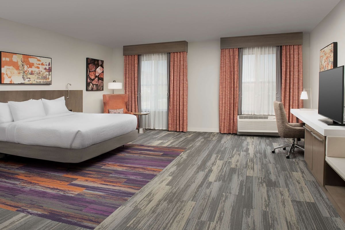 Premium bedding, pillowtop beds, in-room safe, desk