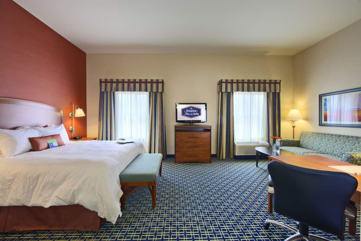 Pillow-top beds, in-room safe, blackout curtains, iron/ironing board