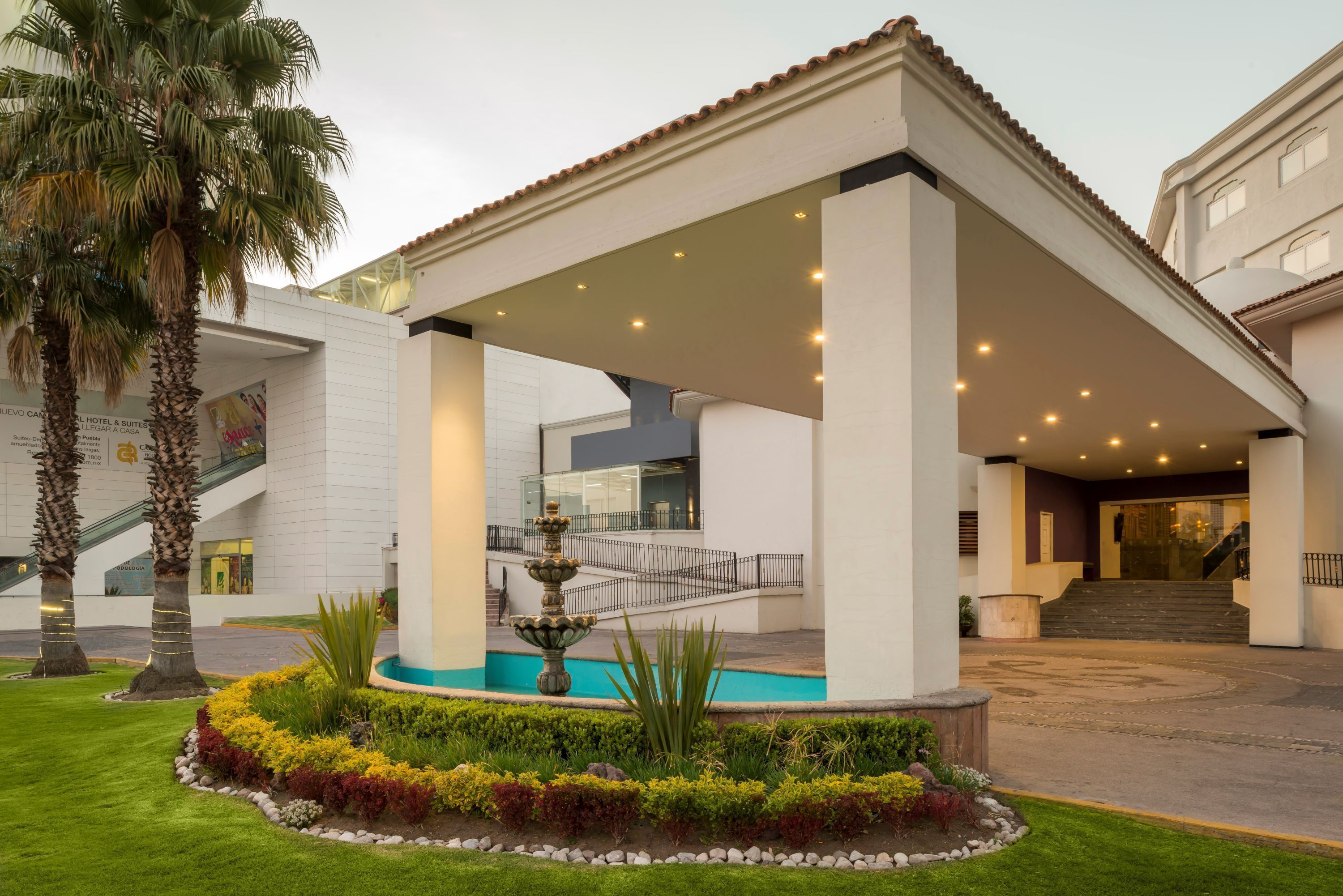 Entrada de la propiedad