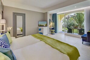 Chambre Deluxe, vue jardin, côté jardin
