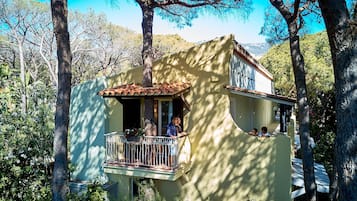 Chambre Double Supérieure, terrasse, vue jardin | Vue de la chambre