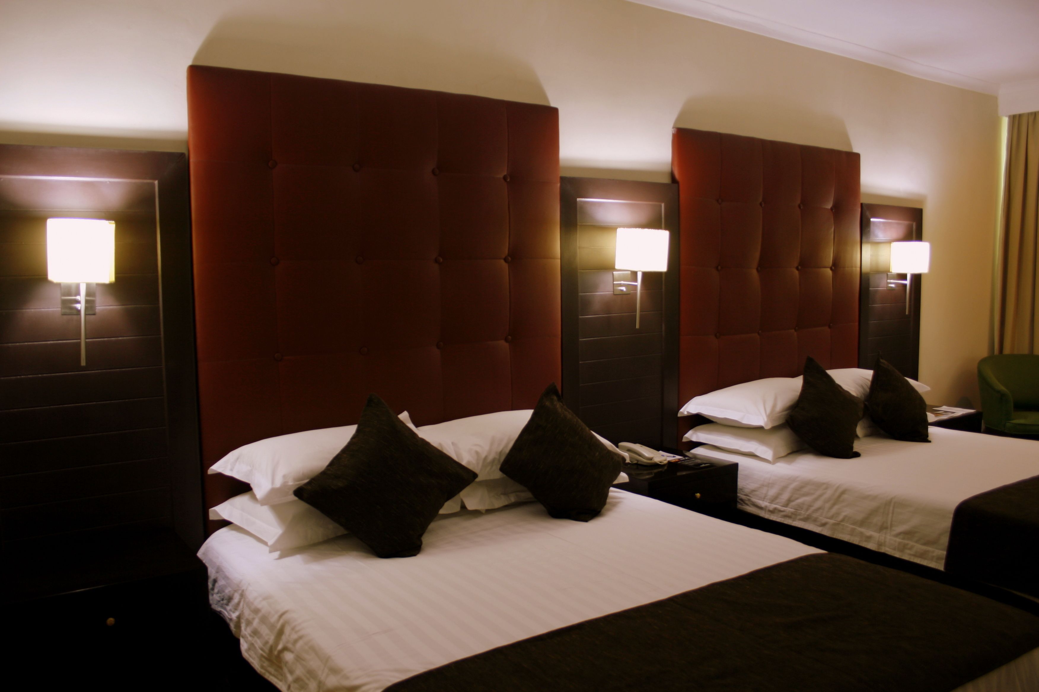 in-room safe, desk, blackout curtains, iron/ironing board