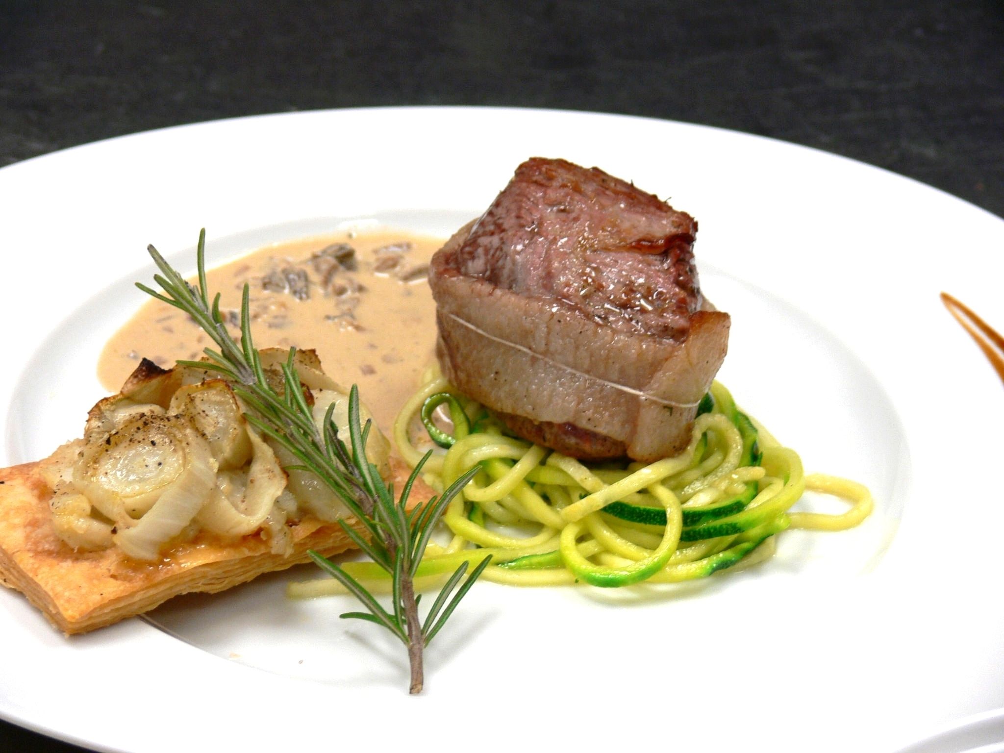 lunch and dinner served, local cuisine