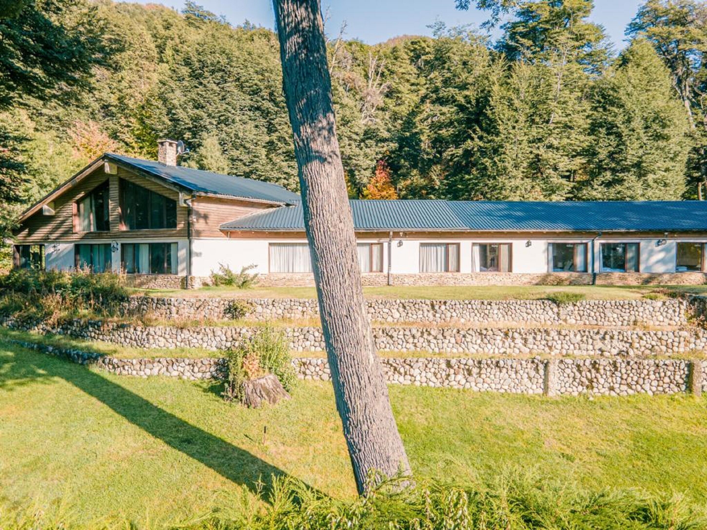 Facciata della struttura