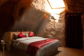 Junior Tent, 1 Double Bed, Non Smoking, Mountainside | Mountain view - Captain's Desert Camp (Wadi Rum)