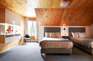 Blackout curtains, iron/ironing board, free WiFi, bed sheets - Auberge du Lac-à-l'Eau-Claire (Saint-Alexis-des-Monts)