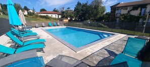 Seasonal outdoor pool