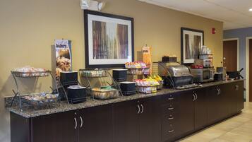 Gratis kontinental morgenmad hver dag